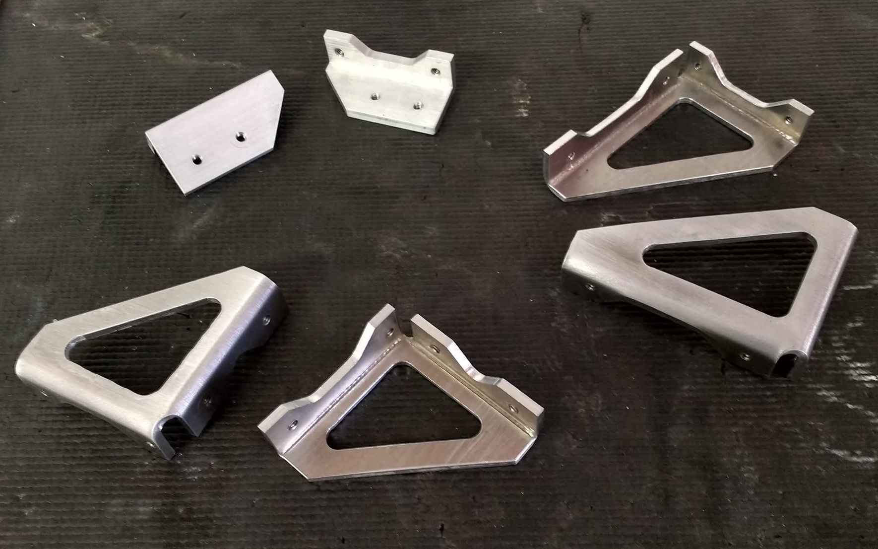 Prototype sheet metal parts to hold a PCB in an aerospace electronics enclosure
